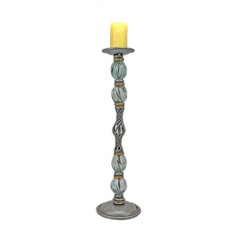 Pompeii 18'' H Tabletop Candlestick