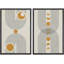 Mid-Century moderne bohème 2 pièces-100707478-100707477
