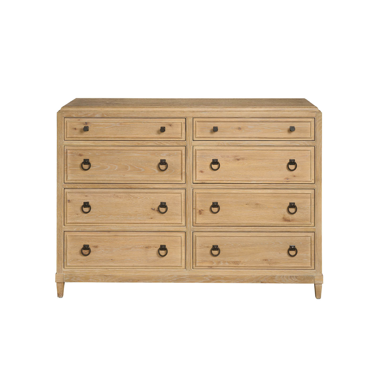 Hayes 8 Drawer Dresser, Tan