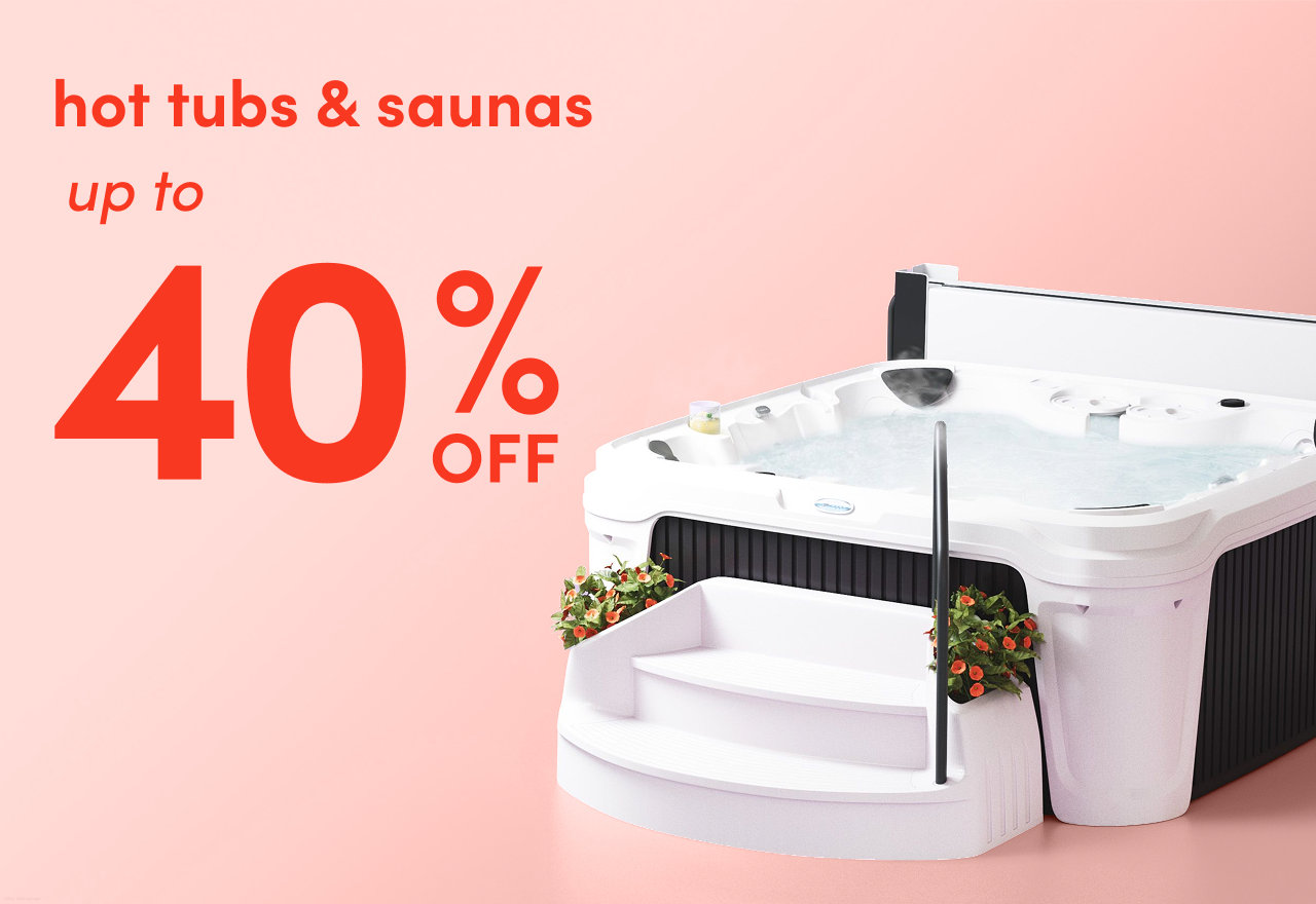 hot tub & sauna clearance