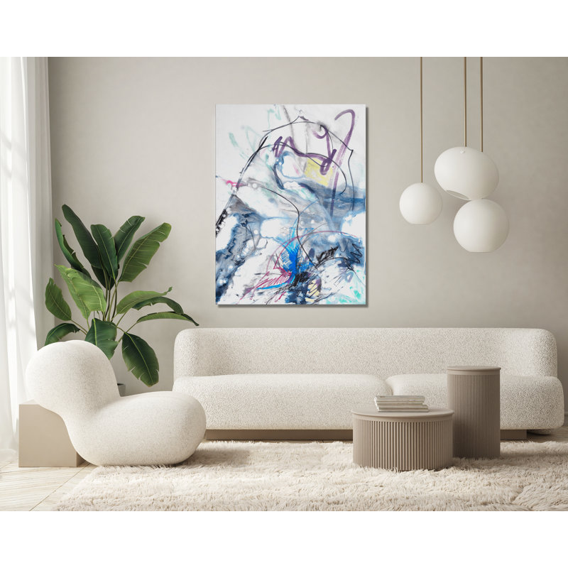 Ridges - Artist Enhanced Canvas Print, 60" H x 40" W x 1.5" D, Unframed Canvas