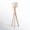Harcourt 63'' Solid Wood Floor Lamp