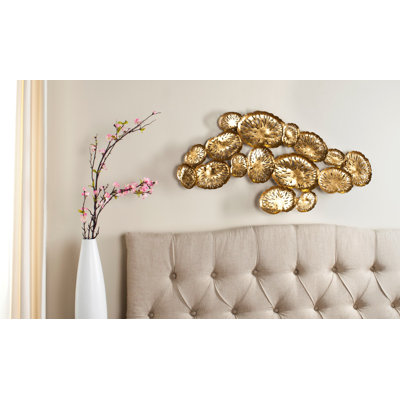 Glam Plants & Flowers Wall Decor on Metal