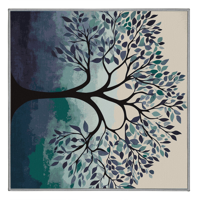 Whimsical Woodland Rug, Square 7'