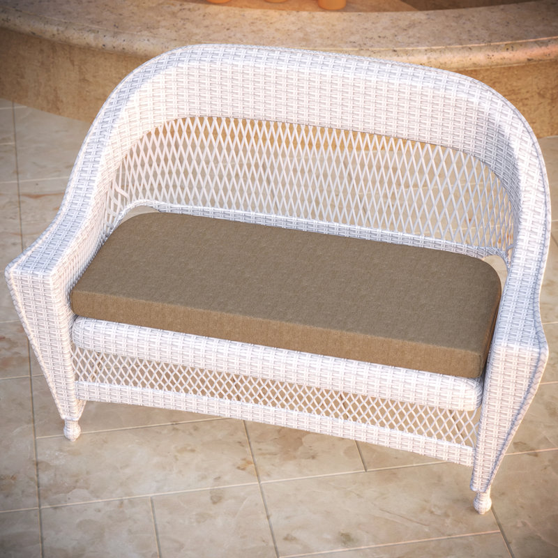 Sunbrella® Outdoor Lounge Chair Cushion, Spectrum Mushroom Sunbrella® Plainweave