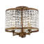 Plafonnier semi-encastré 3 lumières Belisle-54244292
