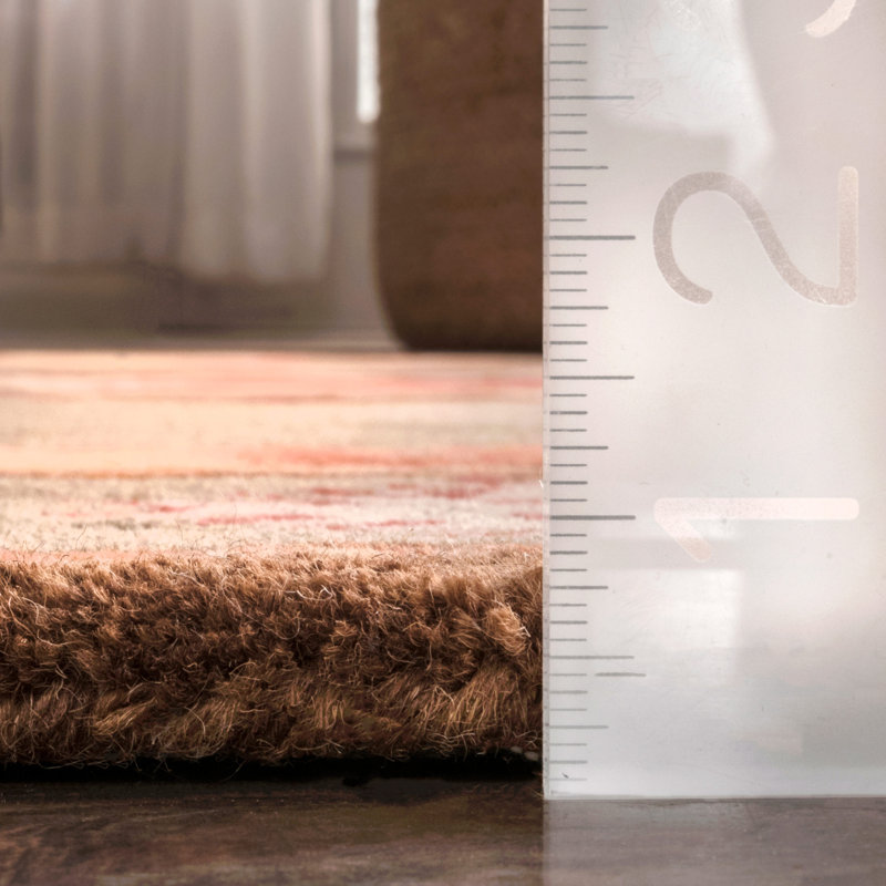 Southwestern Wool Hand Woven Area Rug, Runner 76 x 366cm