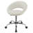 Betsye Backed Adjustable Height Ergonomic Active Stool with Wheels-600905337