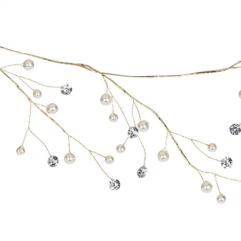 Pearl & Crystal Gems Garland