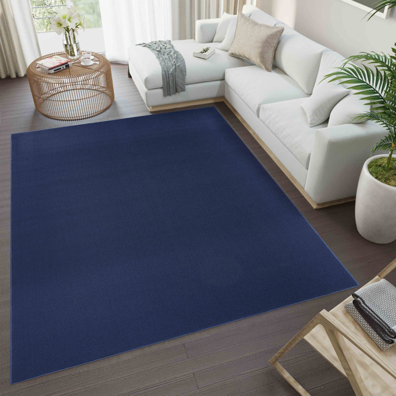 Lavada Solid Colour 110 150 Area Rug, Rectangle 160 x 230cm