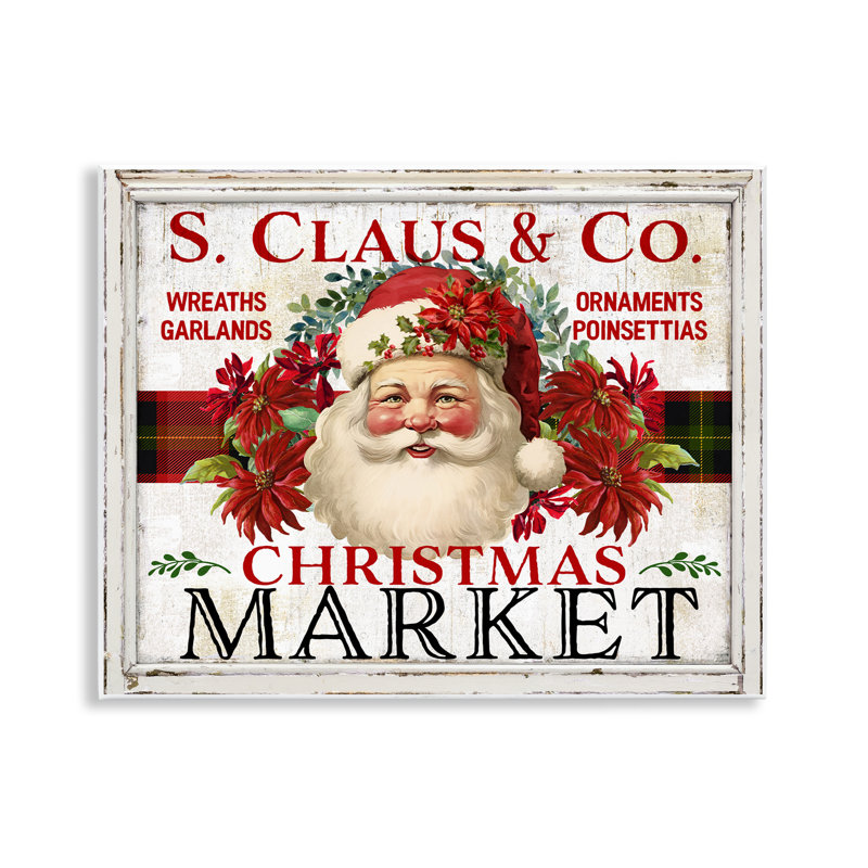 Art mural sur toile Holiday Holiday Market par Creatif Belle