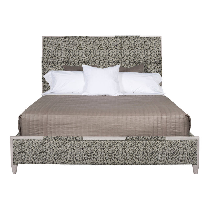 Thom Filicia Home Chatfield King Bed, Tarbee Dove, Dove Gray