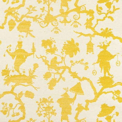 Shantung Silhouette Sisal Wallpaper