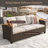 Rhylee 7 - Person Patio Conversation Set with Cushions-2068477877