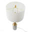 15 po x 15 po x 30 po avec lampe de table en métal