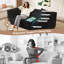-in-1 Canapé-lit convertible en chenille moderne avec coussins pour salon, studio et bureau