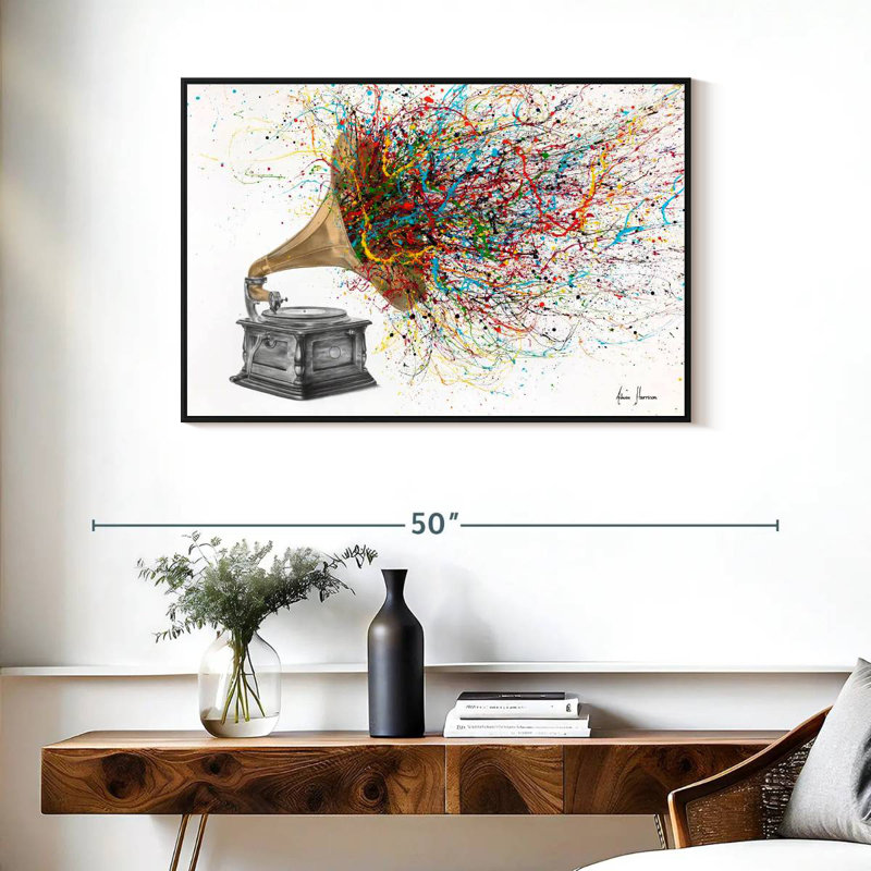 Abarca Turn It Up, 25" H x 37" W
