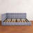 Wood Frame Full Size Upholstered Daybed-1968244373