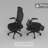 Model U Folding Office Chair – Ergonomic High-Rebound Mesh, Compact Foldable Design, Gaming & Desk Use-556510064
