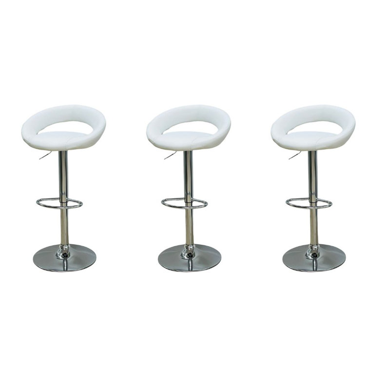 Tabouret Nylea, 2, Blanc