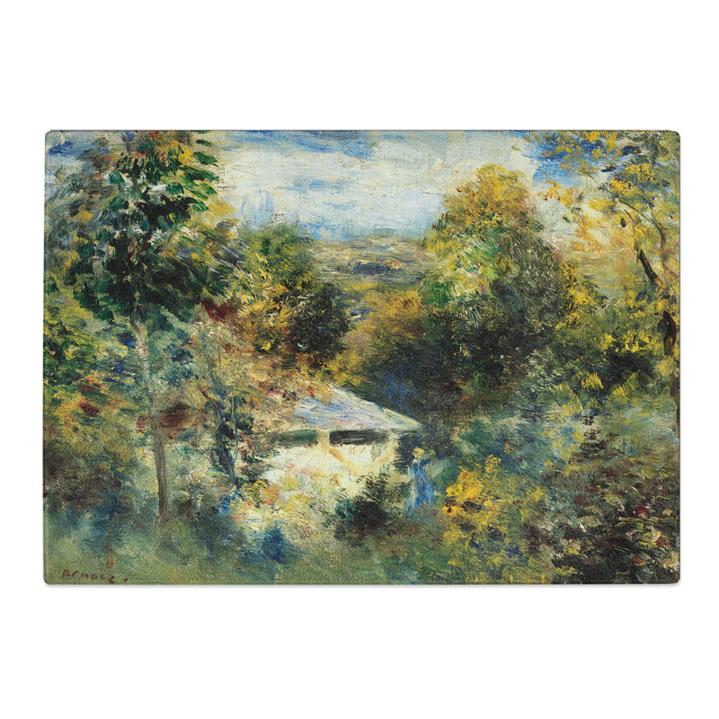 Louveciennes by Pierre-Auguste Renoir Chopping Board, 0.4cm H x 28.5cm W x 39cm L