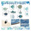 Ensemble de 10 décorations de bord de mer