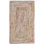 Tapis multicolore en coton tissé à plat à la main Herzig