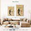 Hardie Lovers marchant dans la neige-108629563