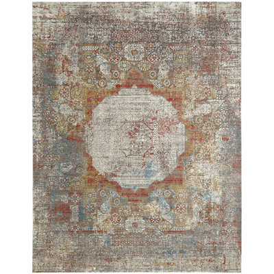 Synthetic Oriental Indoor Rug