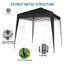Jarrow Aluminium Pop-Up Gazebo-1991436903