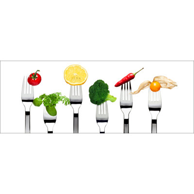 Vegetable & Fruit Glass Picture