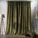 Rideau simple extra long et extra large en velours mat luxueux