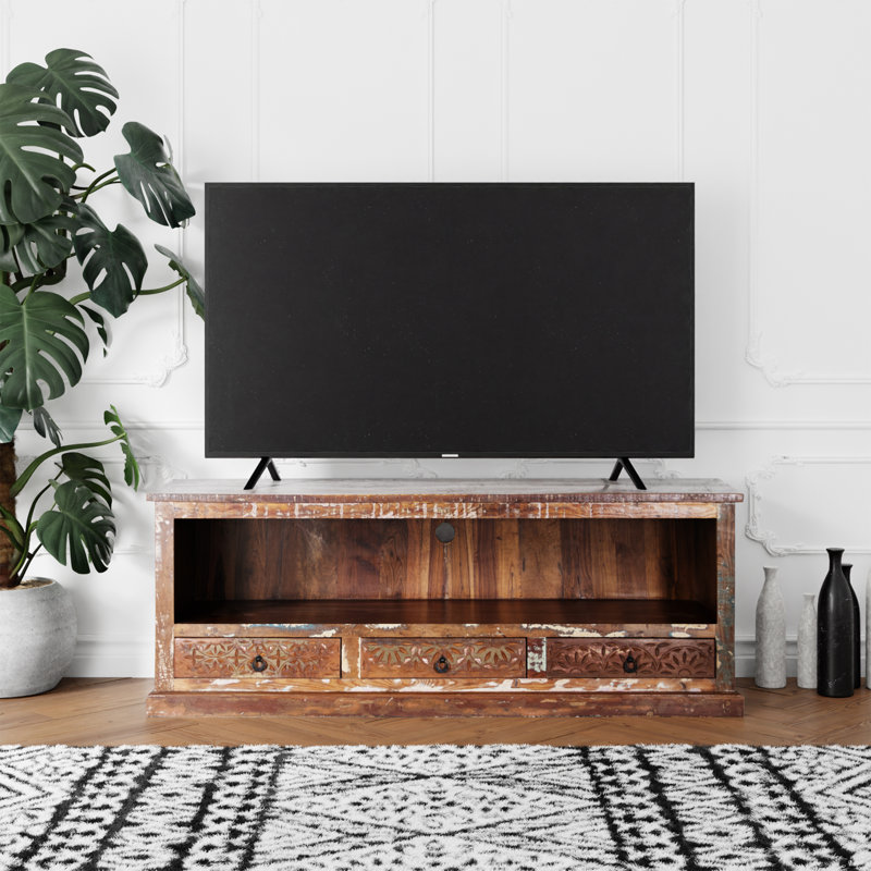 Eilhard Unfinished TV Stand for TVs up to 75", Mint