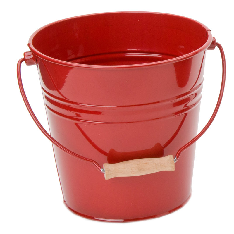 August Grove® Decorative Bin, Red, 1