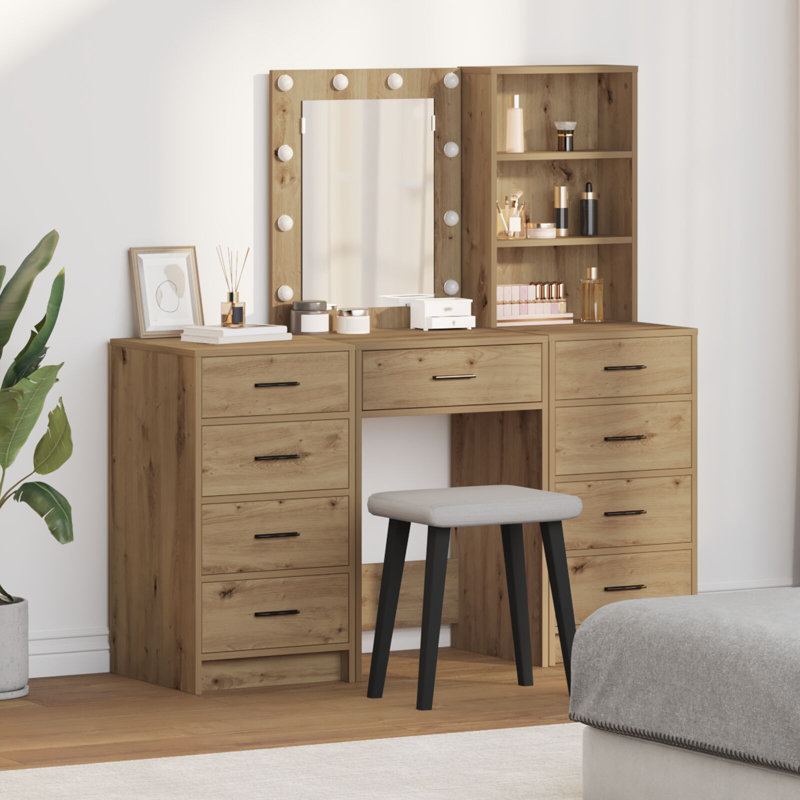40cm Sideboard, Artisan Oak