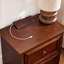 Table de chevet 22,9 po Mid Century Modern-591597525