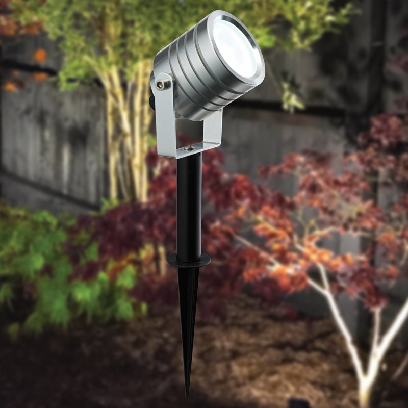 Gledhill Integrated LED Metal Spotlight, Silver