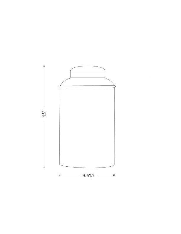 Mill Reef Handcrafted Jar