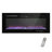 Rayva Classic Built-in or Wall-Mounted Direct Vent Electric Fireplace Insert-435000870