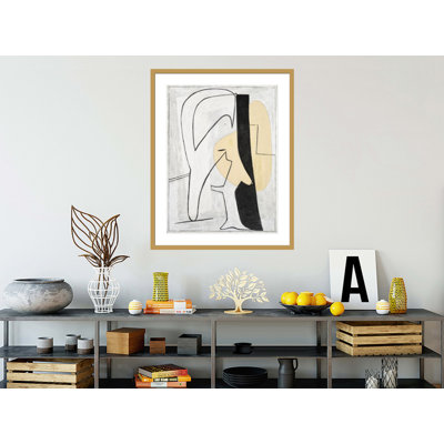 Figure by Pablo Picasso -Framed Giclee Print