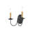 Analycia Steel Candle Wall Light