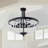 Jiayou Modern 6 - Light Chandelier Dimmable
