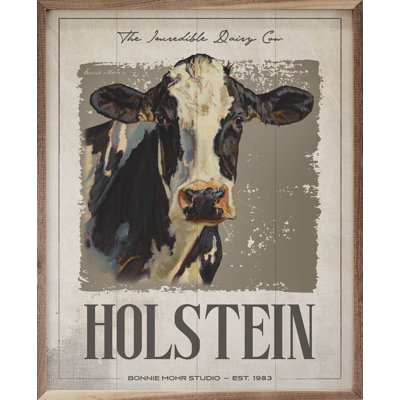 Holstein Poster by Bonnie Mohr