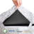 Cooling Gel Memory Foam Mattress Topper with Removable Cover-227018792-227018798