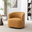 Fauteuil demi-tonneau pivotant de 32 po Tybias-715536400