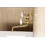 Robinet de salle de bain mural 2 trous Kingston-99126483