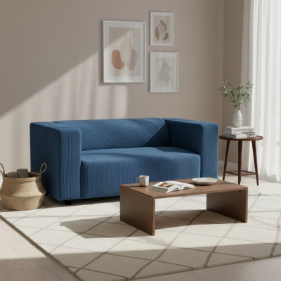 2 Seater Corduroy Sofa