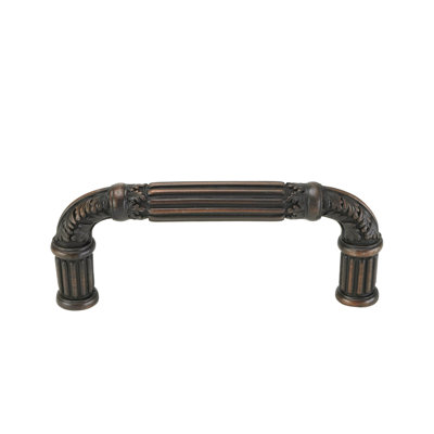 EDGAR BEREBI NANTUCKET 3-1/2" CENTER TO CENTER PULL IN MUSEUM GOLD PLATE
