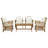 Costanza 5 Piece Lounge Chair with Cushions-1861643052