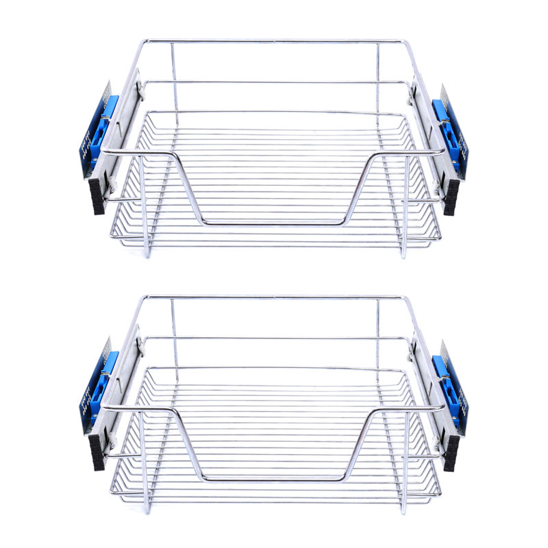 Houchens Steel Under Shelf Basket, 14cm H x 47cm W x 44cm D